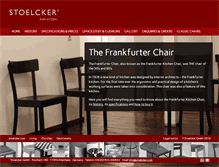 Tablet Screenshot of frankfurter-stuhl.de